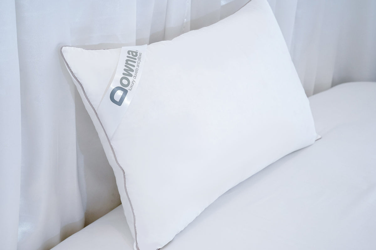 Double Surround Medium Soft Duck Feather Down Pillow Shop Downia